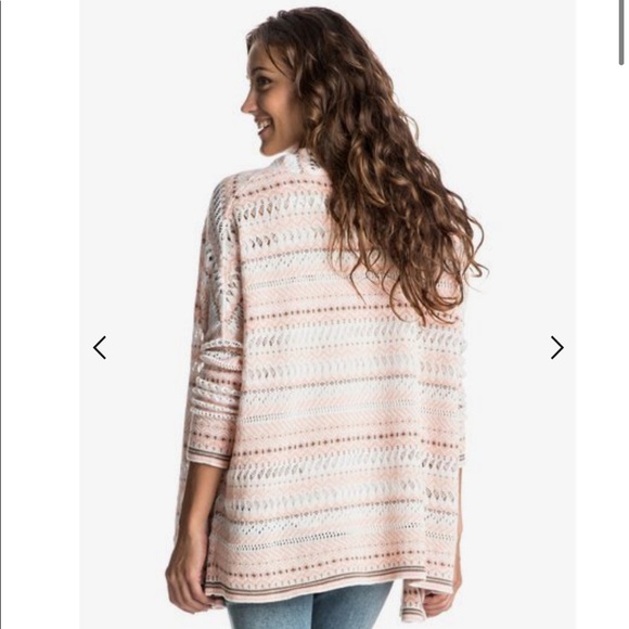 Roxy Miles away open front cardigan NWT - Picture 2 of 11
